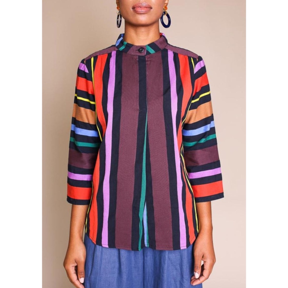 Ace & Jig Katherine Top in Ribbon Candy Medium